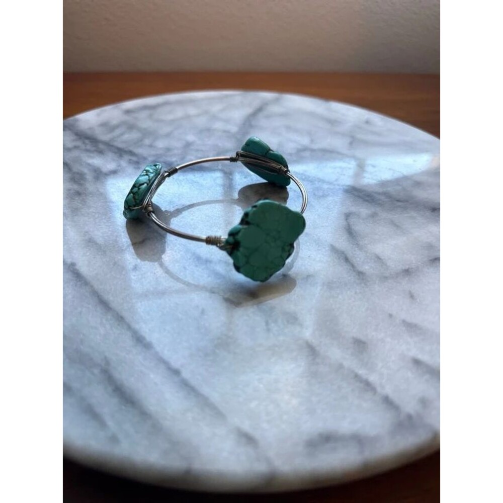 boho-style cuff bracelet